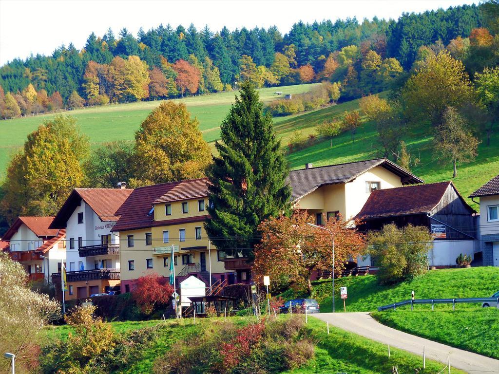 Hotel Gasthof Zur Krone Oberzent Kültér fotó