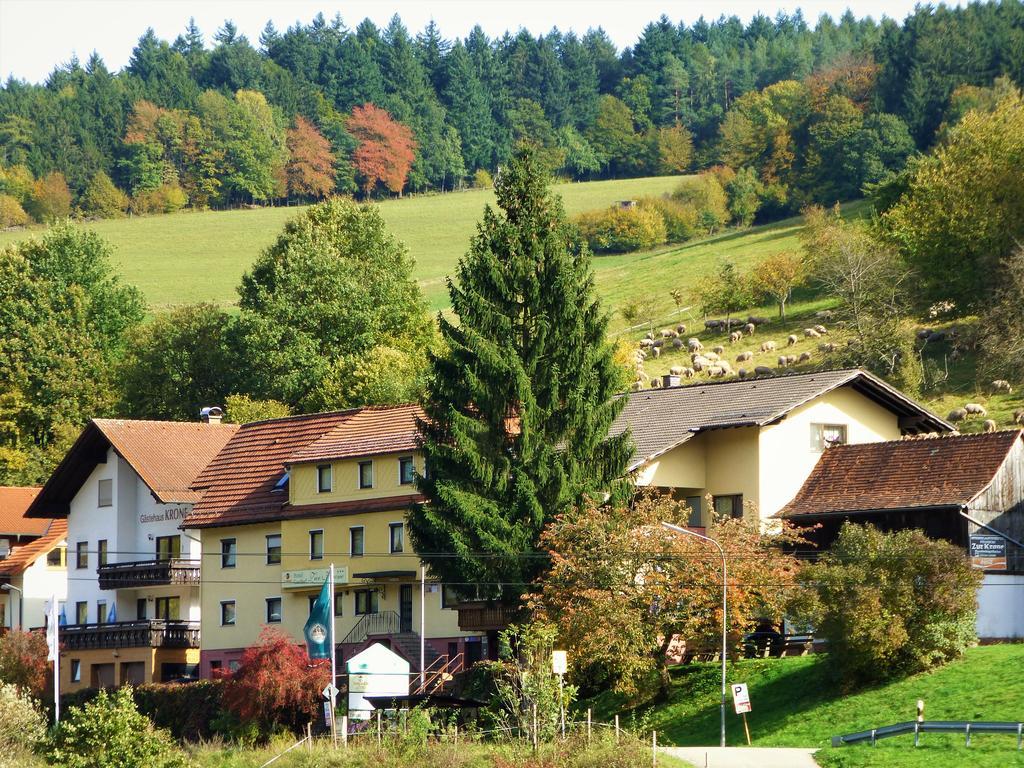 Hotel Gasthof Zur Krone Oberzent Kültér fotó