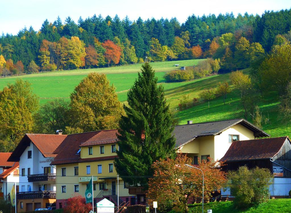 Hotel Gasthof Zur Krone Oberzent Kültér fotó